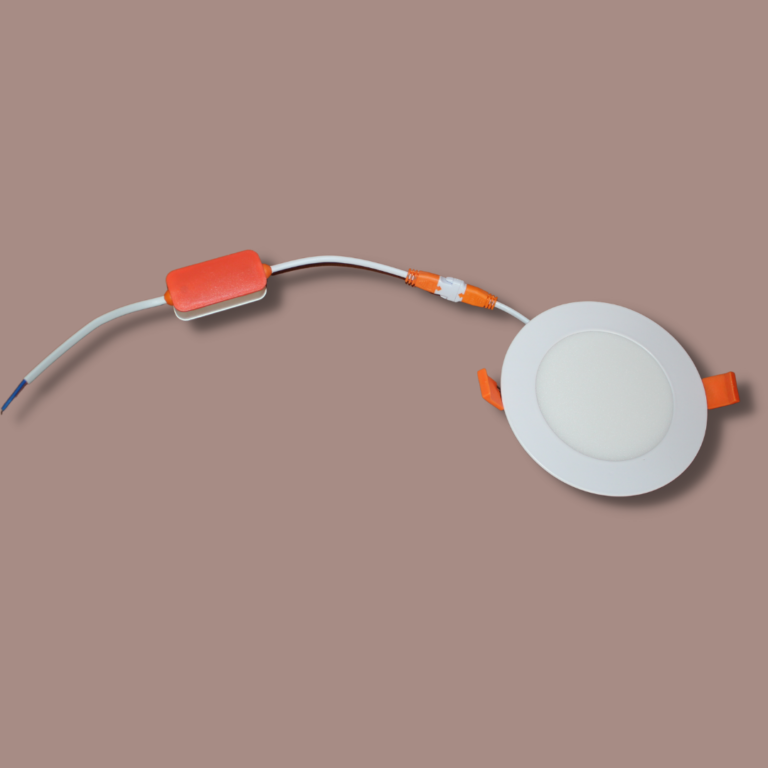 12W Yuvarlak Edge-Lit LED Panel Armatürler