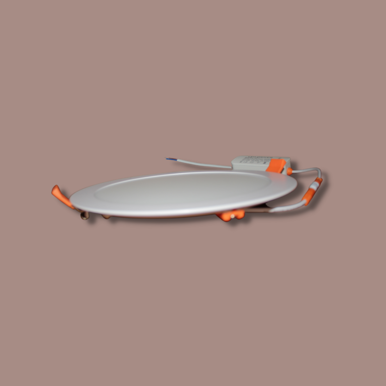12W Yuvarlak Edge-Lit LED Panel Armatürler