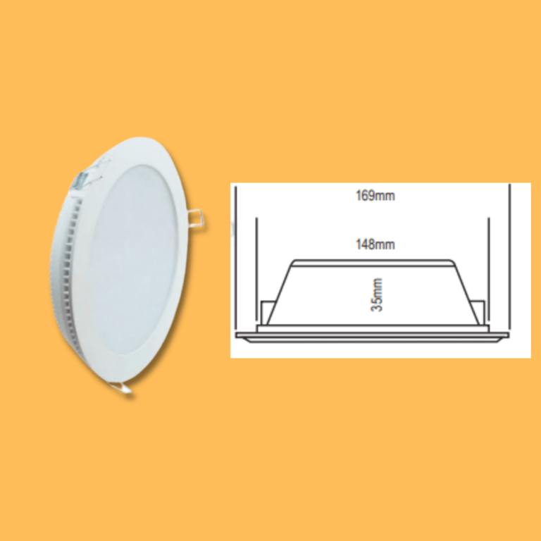 14W Yuvarlak Back-lit LED Slim Alüminyum (Enec LED ve Driver)