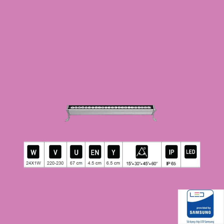 Sıva Üstü Wallwasher 24W