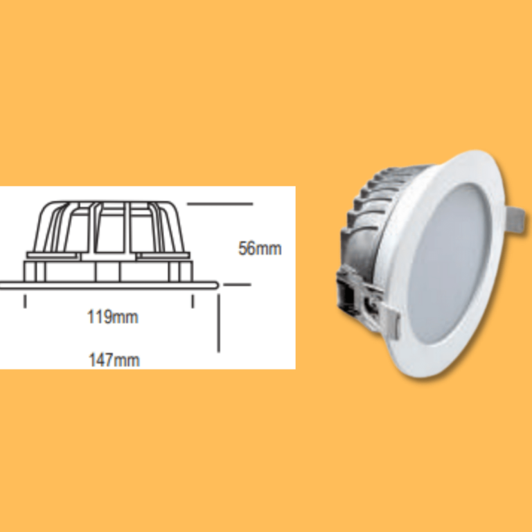 14W Yuvarlak Back-lit LED Panel Armatürler (Enec LED ve Driver)