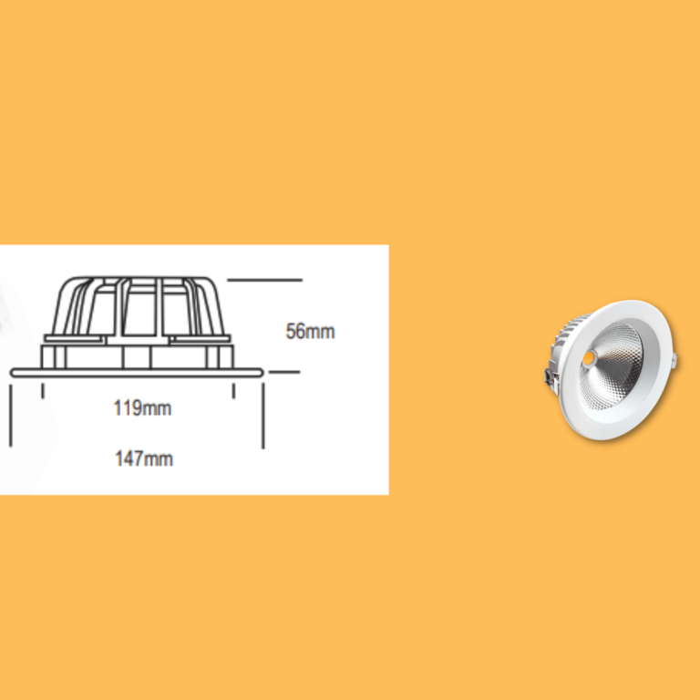 20W Yuvarlak Back-lit LED Armatürler SPOT SOĞUTUCULU Enec